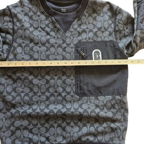 Coach Signature Crewneck Sweatshirt - Picture 10 of 11